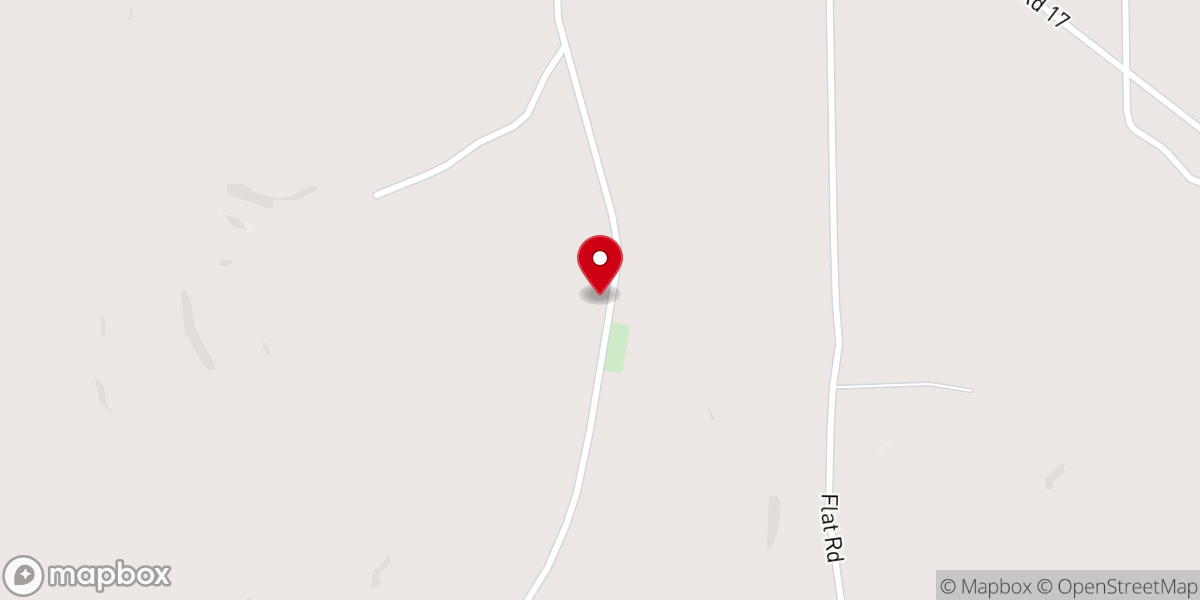 Map showing location of Forehand African Methodist Episcopal Church