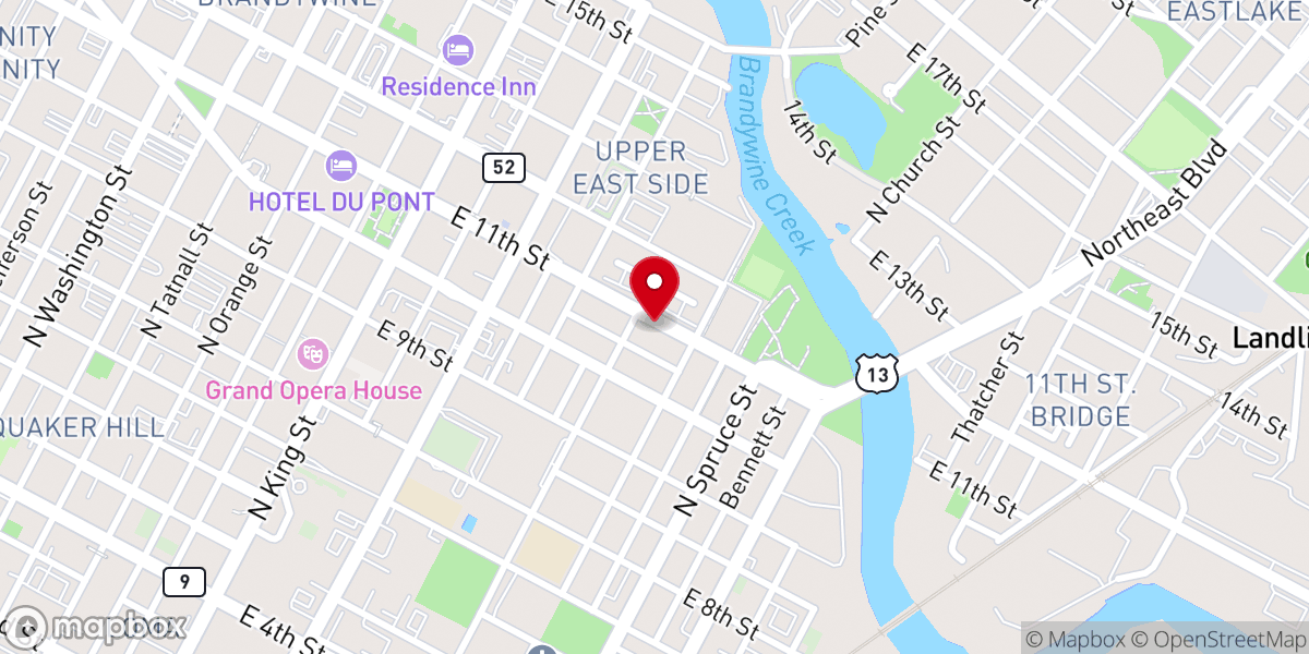 Map showing location of Miracle Temple Holy Church