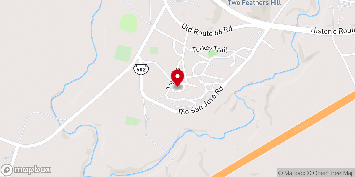 Map showing location of Saint Joseph Catholic Church