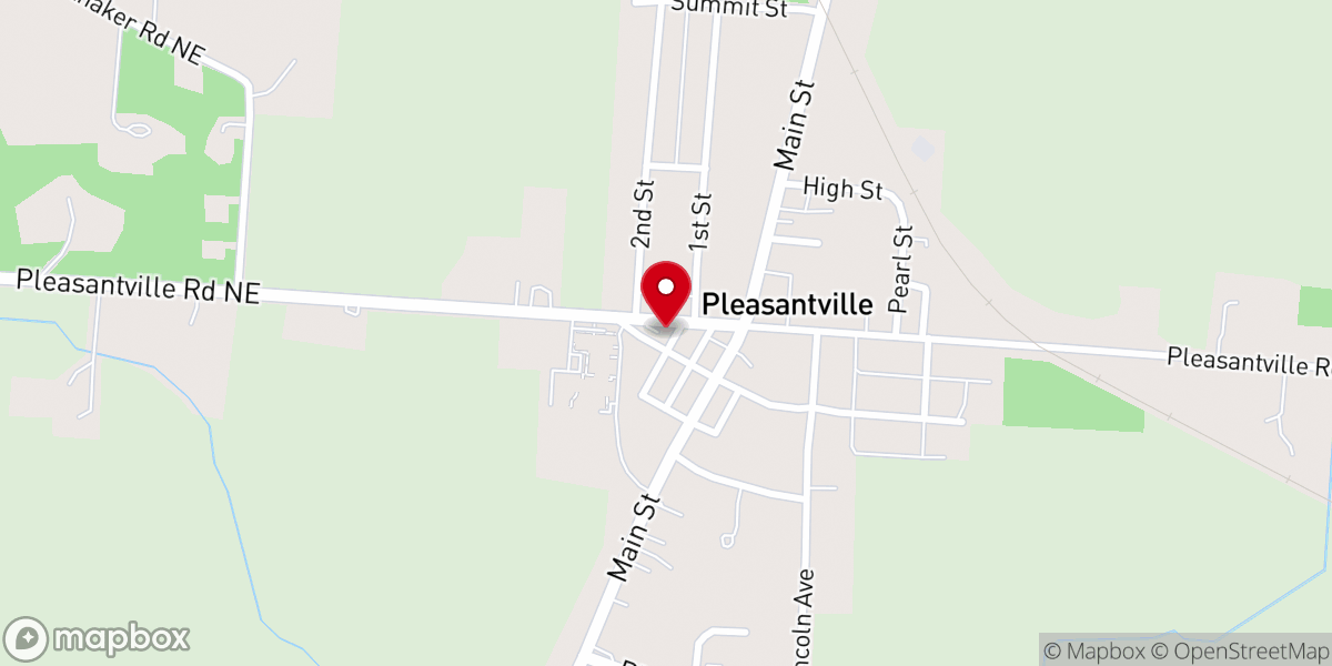 Map showing location of Christ Way Community Church