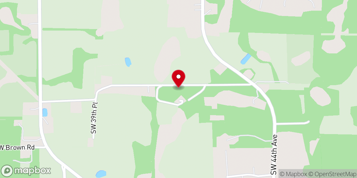 Map showing location of St John Baptist Church