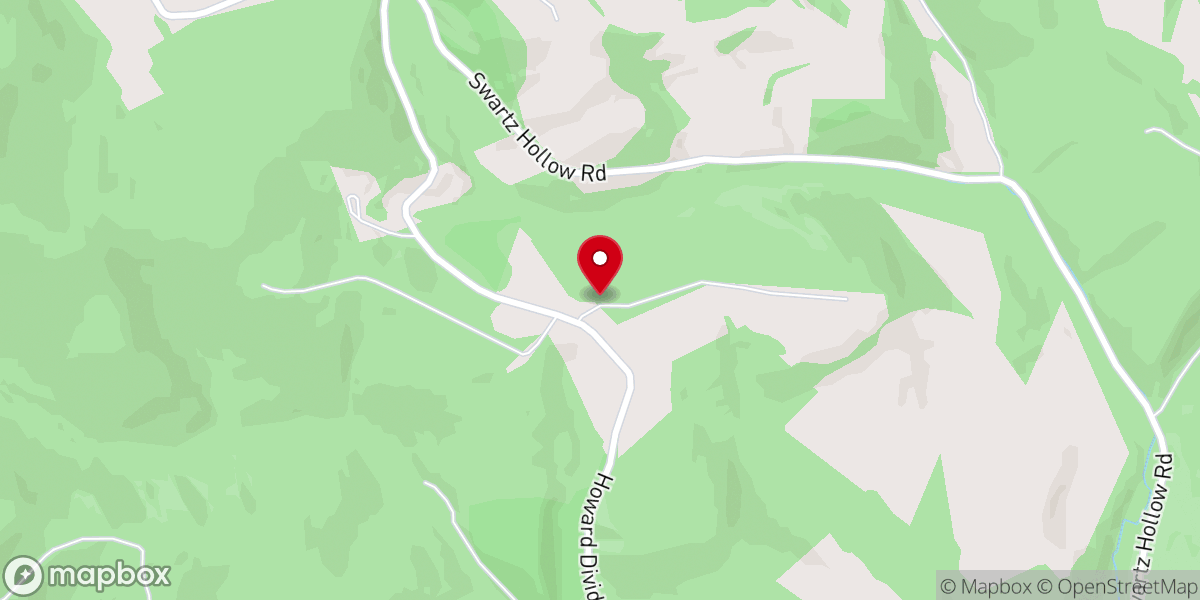 Map showing location of Highland Church