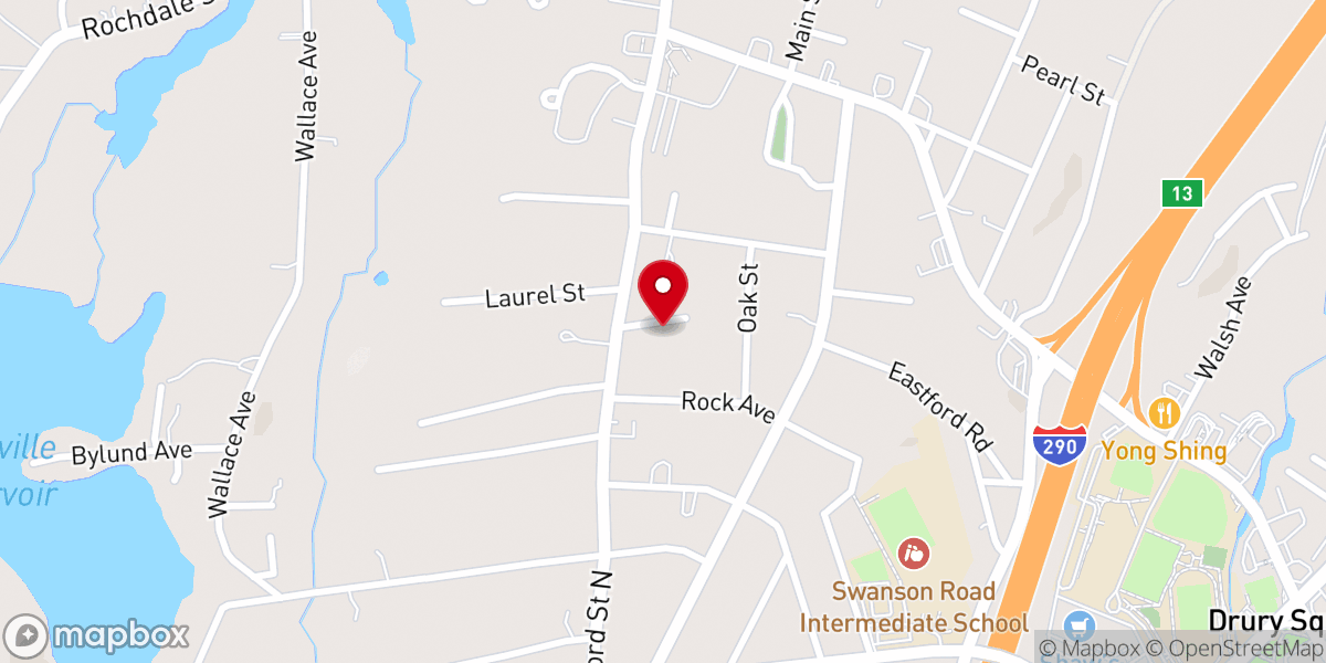 Map showing location of House of Prayer Auburn Inc