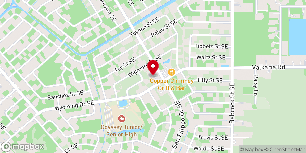 Map showing location of NEW BIRTH F. BAPTIST CHURCH, INC.