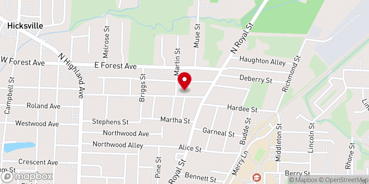 Map showing location of Bond Nathaniel