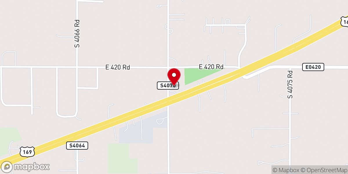 Map showing location of Journey Church Assembly of God