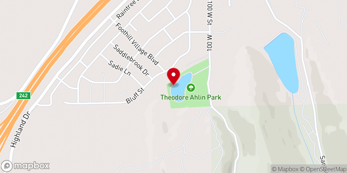 Map showing location of Summit Creek