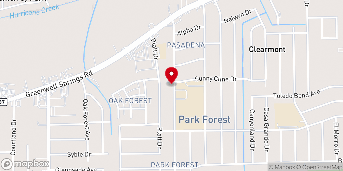Map showing location of Grace Covenant Community Church