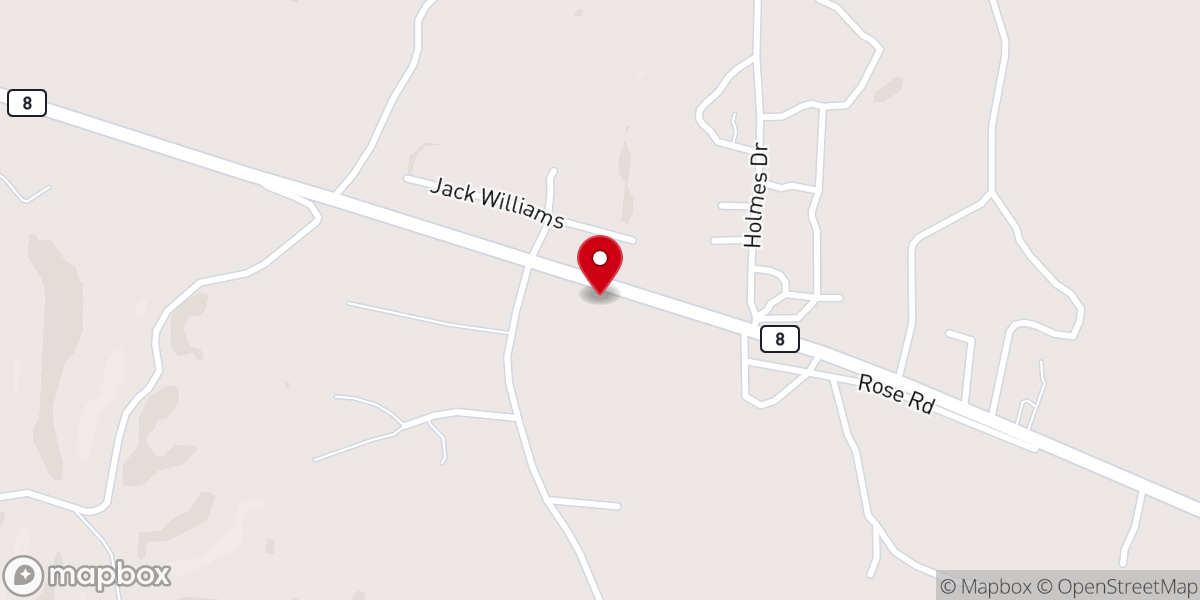 Map showing location of Way of Life Ministries
