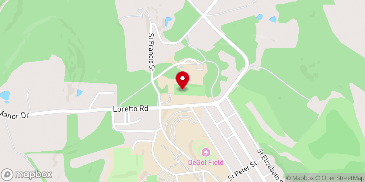 Map showing location of Mount Assisi Gardens