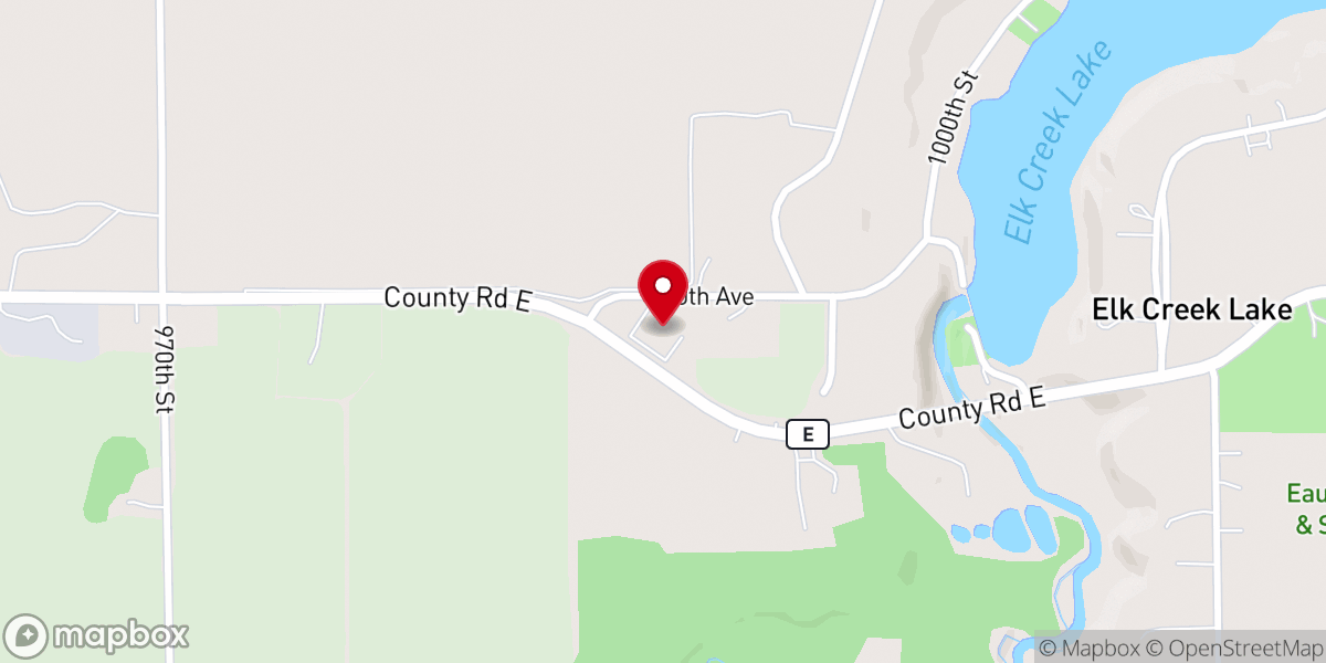 Map showing location of Amy Chapel Church