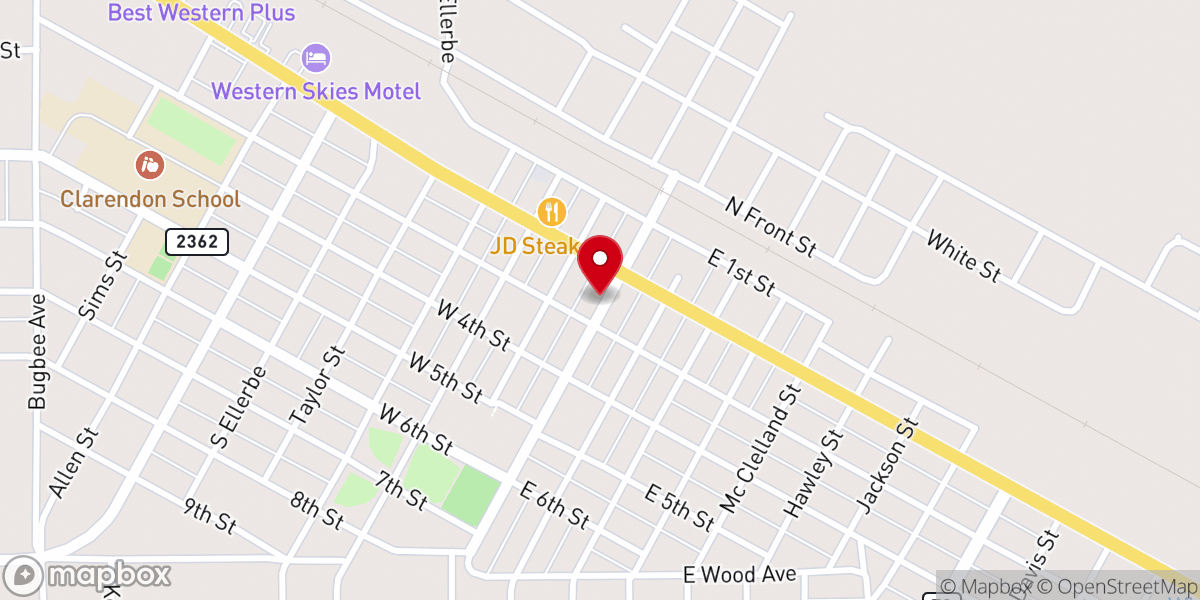 Map showing location of Arena Of Life Cowboy Church
