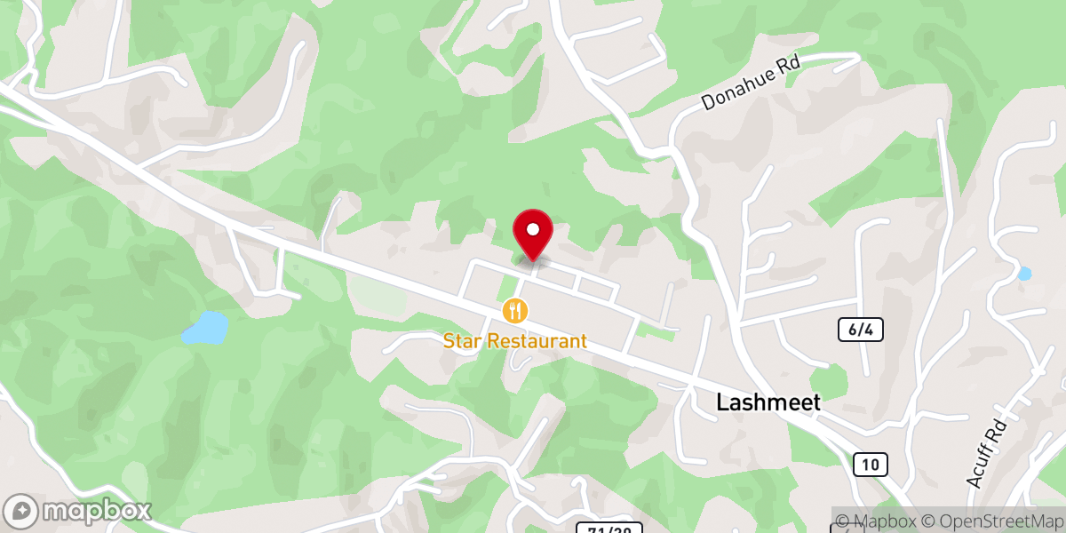 Map showing location of Grace Presbyterian Church Inc