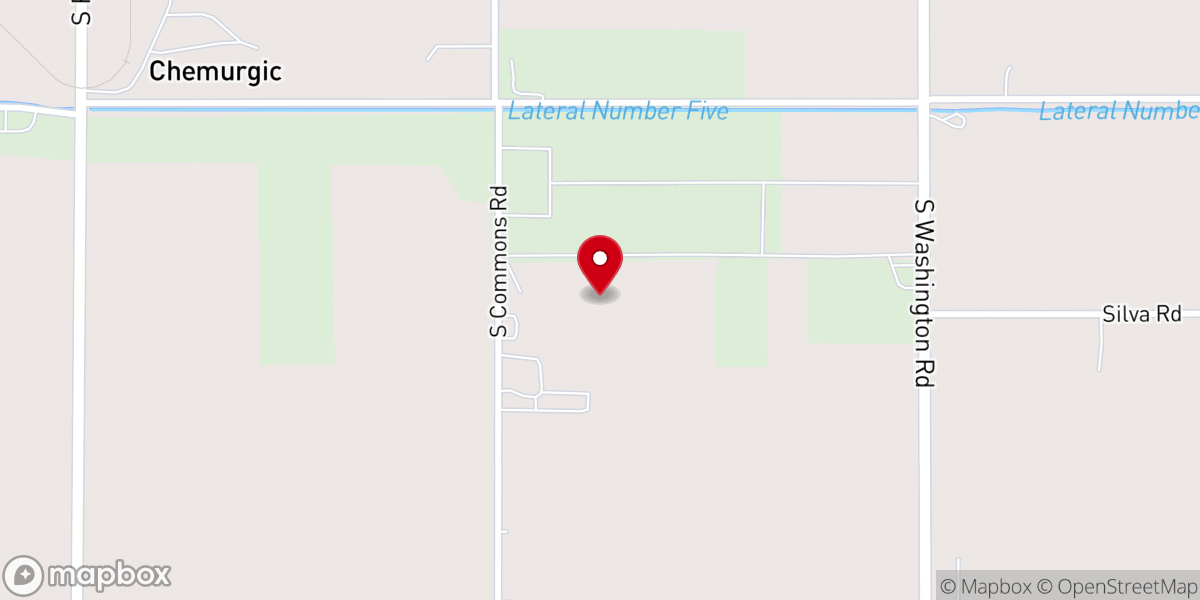 Map showing location of Alegria Ranch Turlock