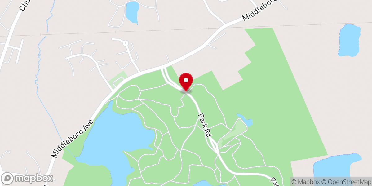 Map showing location of Massasoit State Park