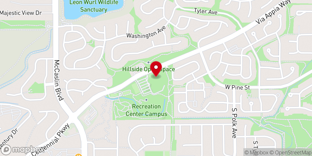 Map showing location of Living Life Church