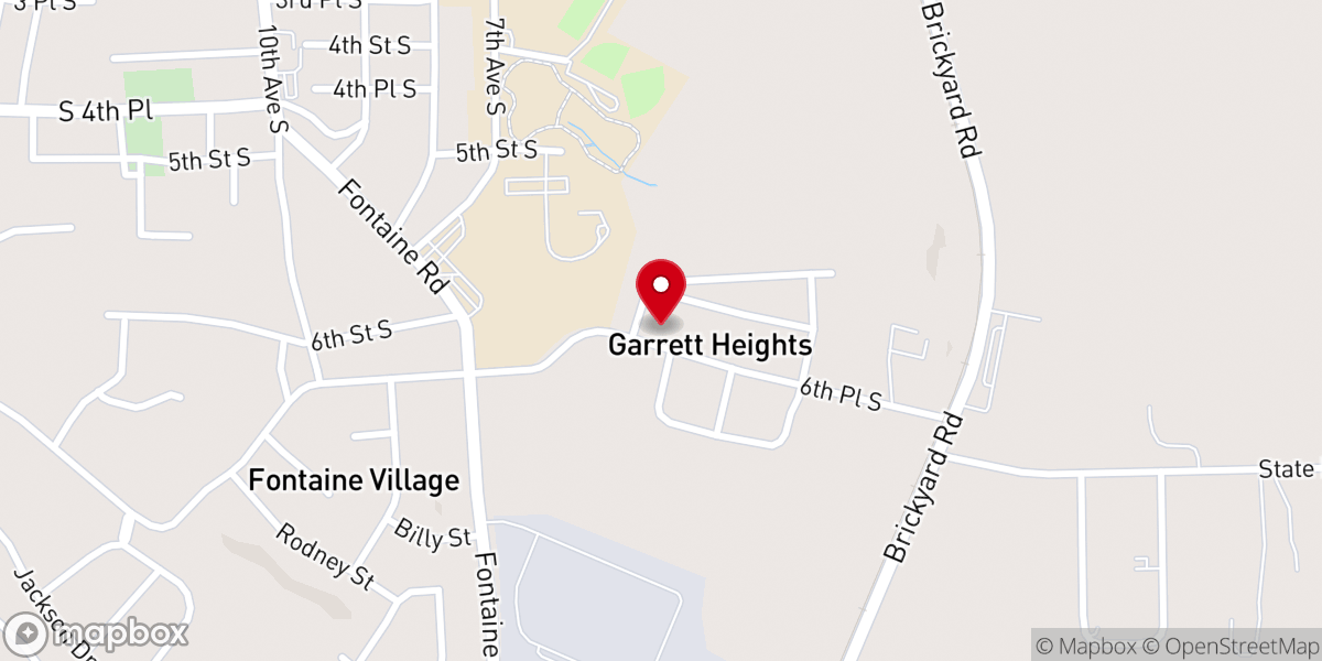 Map showing location of We Can Ministries