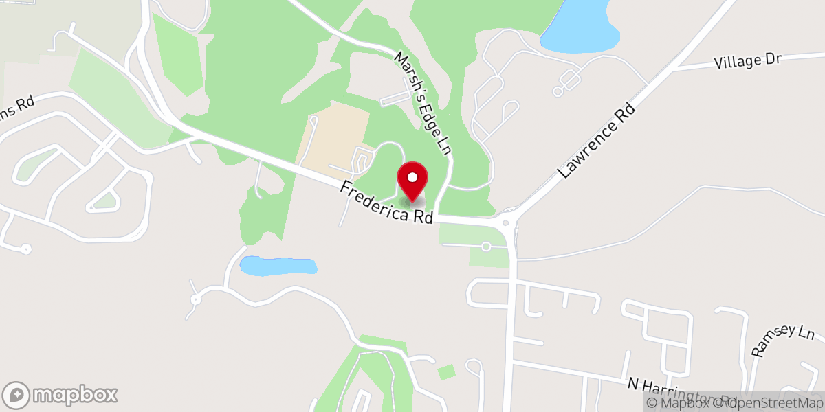 Map showing location of First African Baptist Church