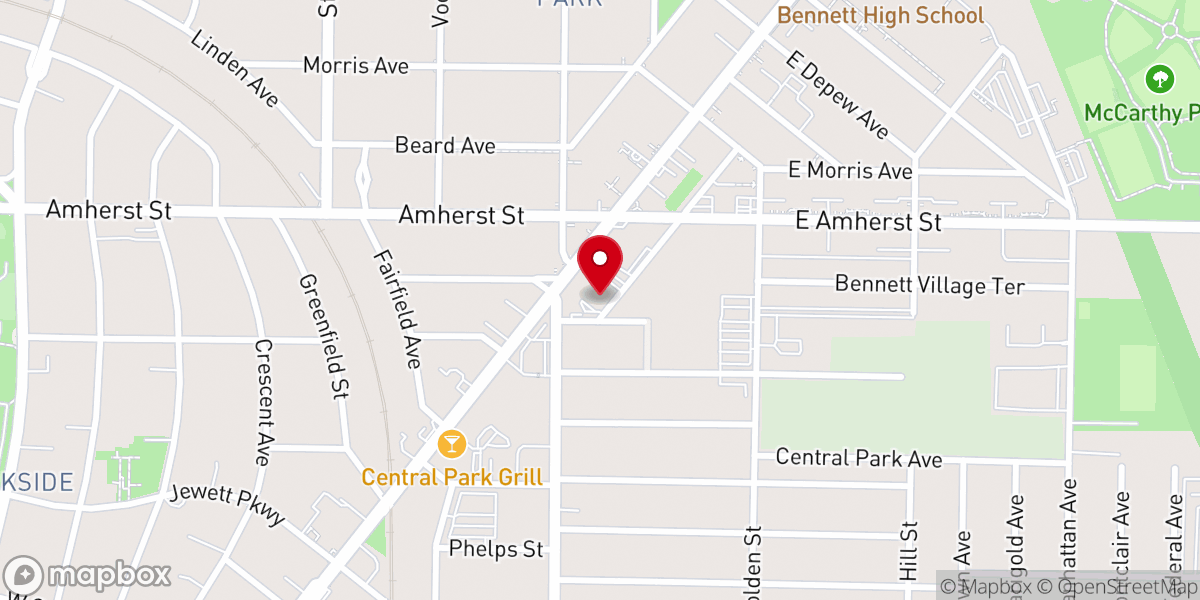 Map showing location of Body of Christ Ministries Inc