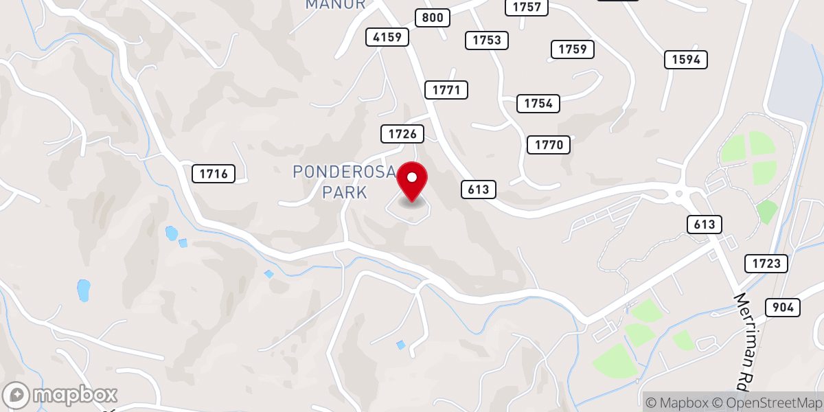 Map showing location of Church of the Holy Spirit (Anglican)