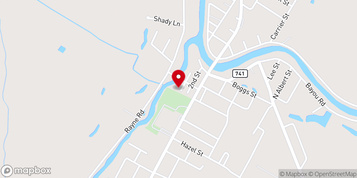 Map showing location of The Fox's Den ~ Artistic Furniture Refinishing