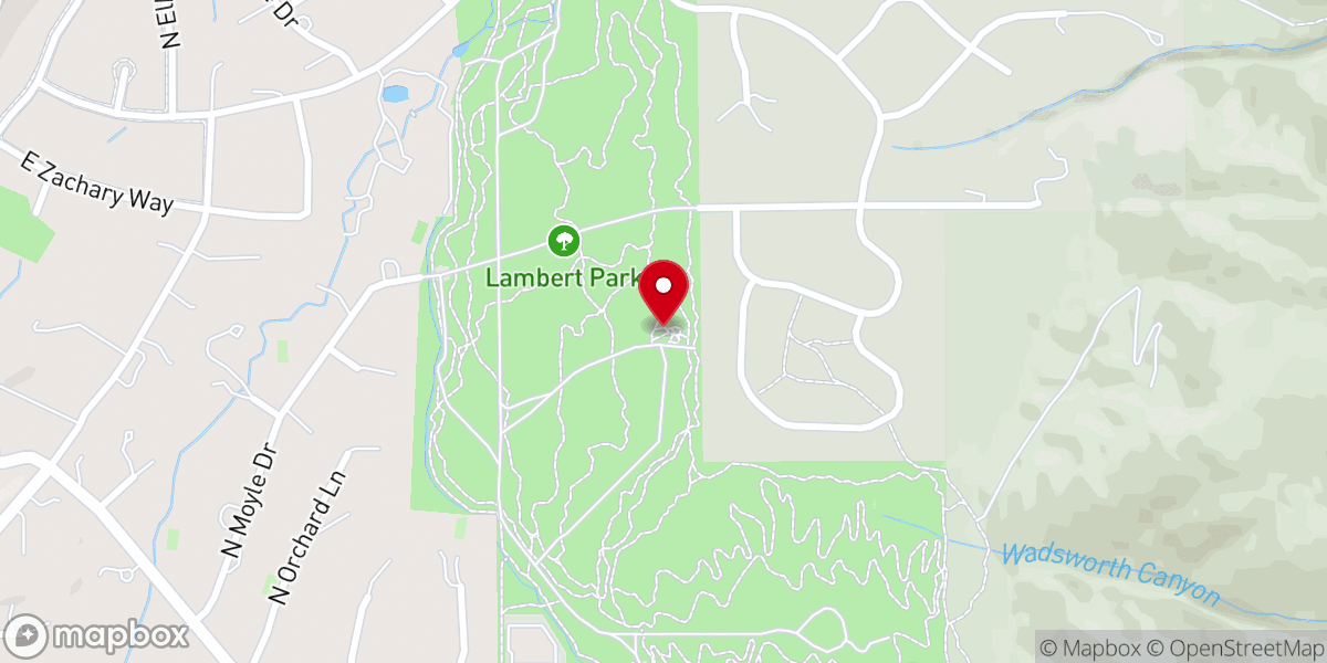 Map showing location of Poppies