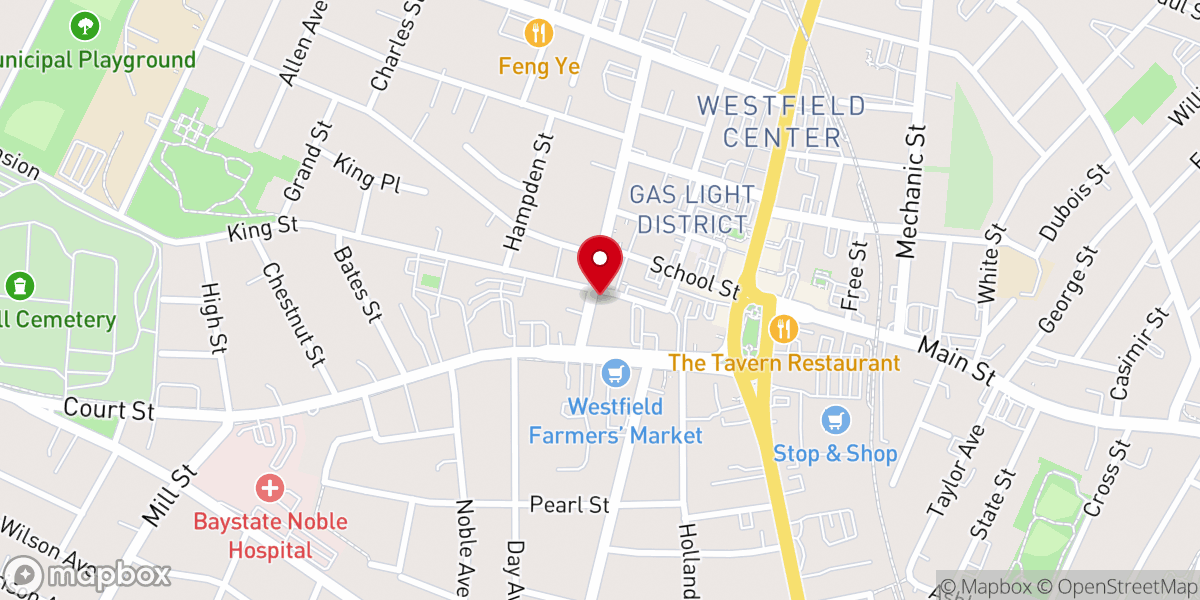 Map showing location of Agape Church