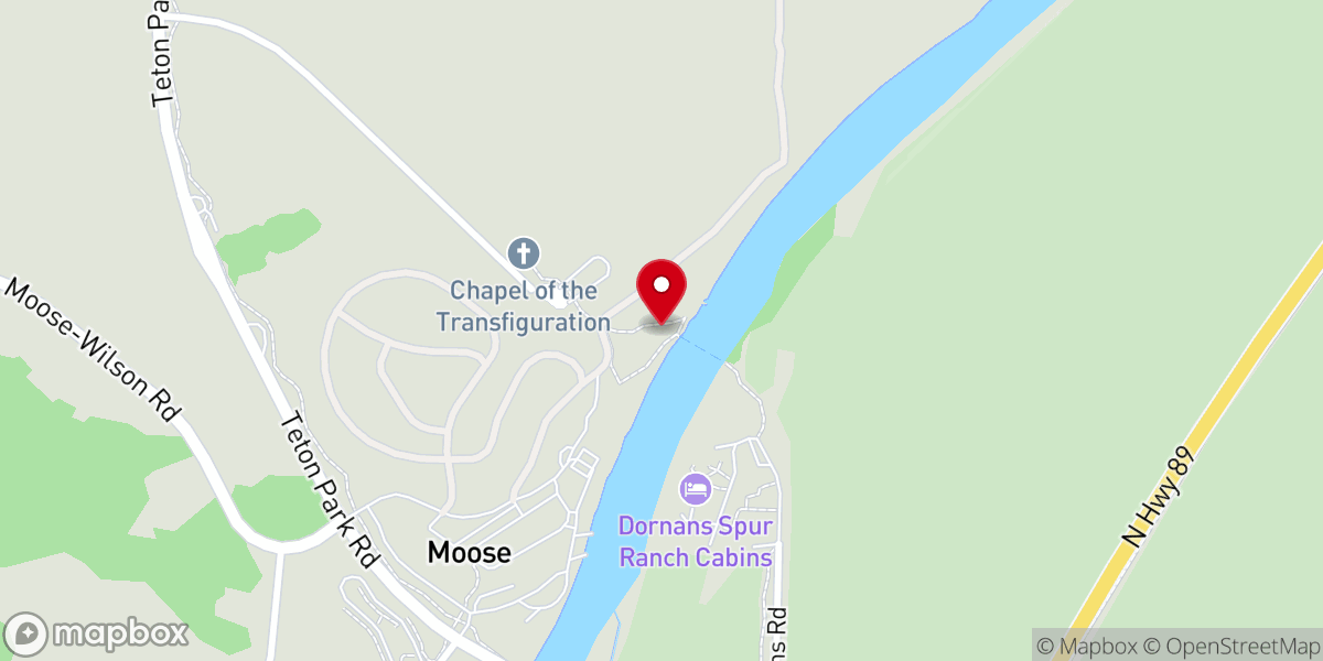 Map showing location of Menors Ferry Historic District