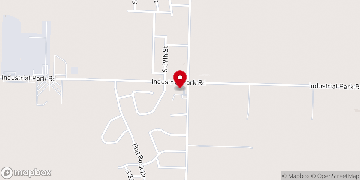 Map showing location of New Hope Center