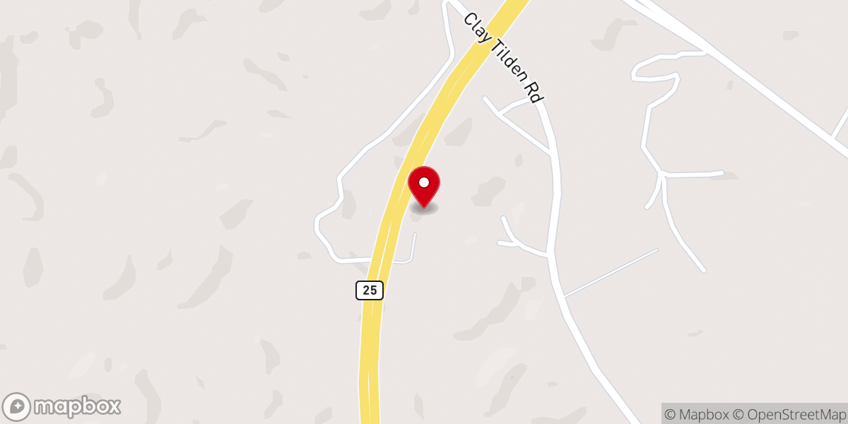 Map showing location of Open Door Worship Center