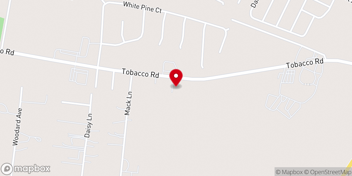 Map showing location of Bible Way