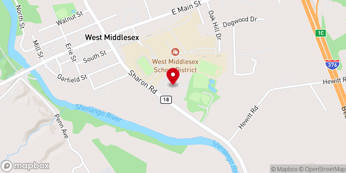 Map showing location of Church of the Good Shepherd