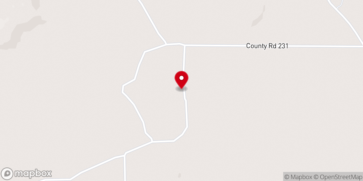 Map showing location of Harmony United Methodist Church