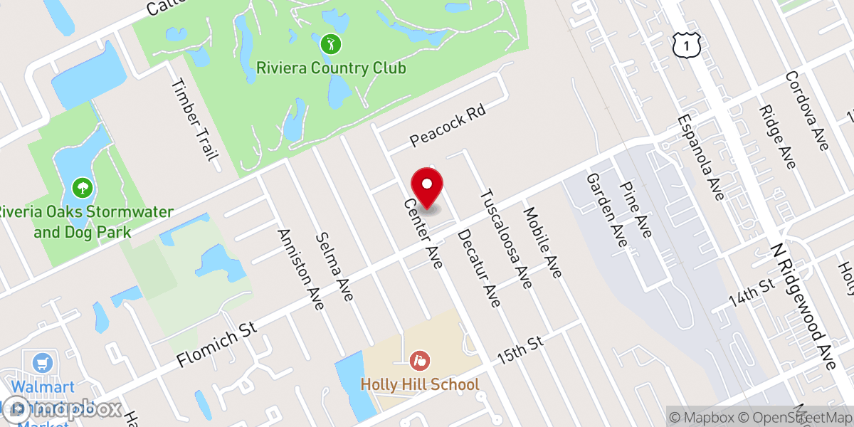 Map showing location of United Brethern Church
