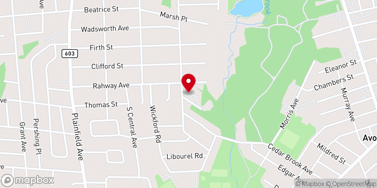 Map showing location of Cedarcroft Bible Chapel