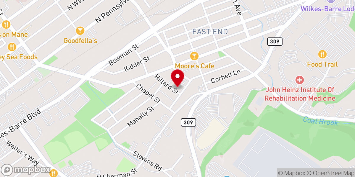 Map showing location of La Iglesia De Dios De La Profecia