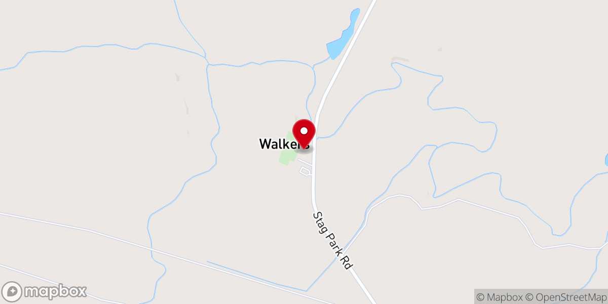 Map showing location of Jordans Church