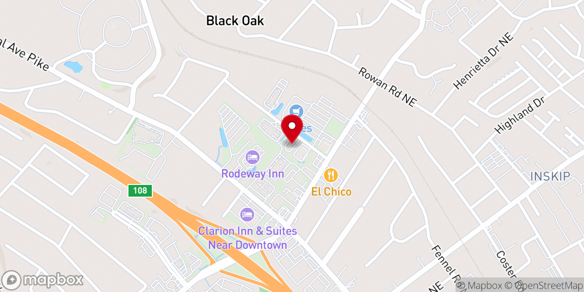 Map showing location of Gospels Voice Slavic Church