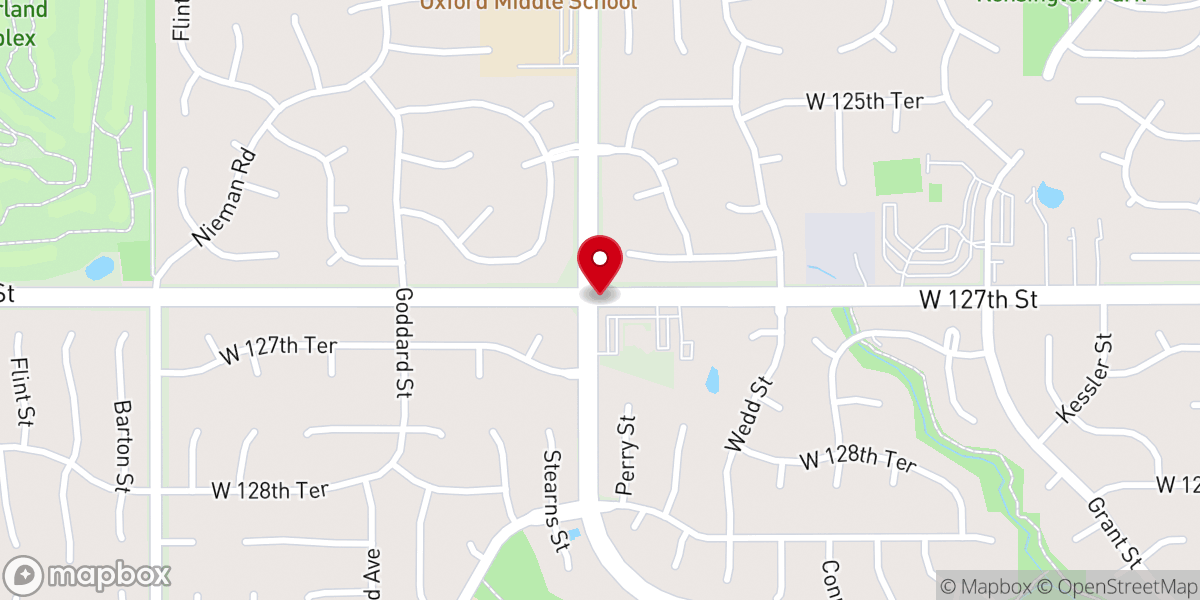 Map showing location of Epiphany Ministries Church Circuit