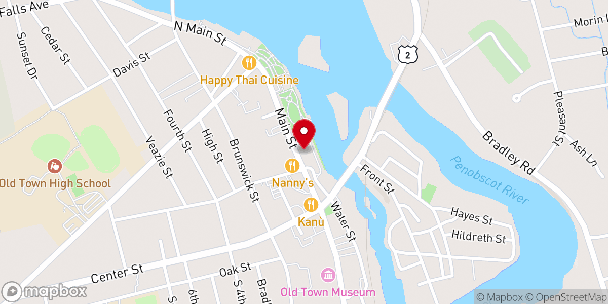 Map showing location of The Rock Church of Old Town