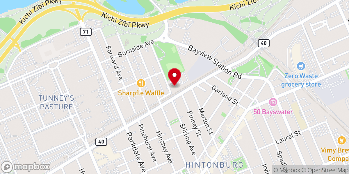 Map showing location of Protection of the Holy Virgin Memorial Church