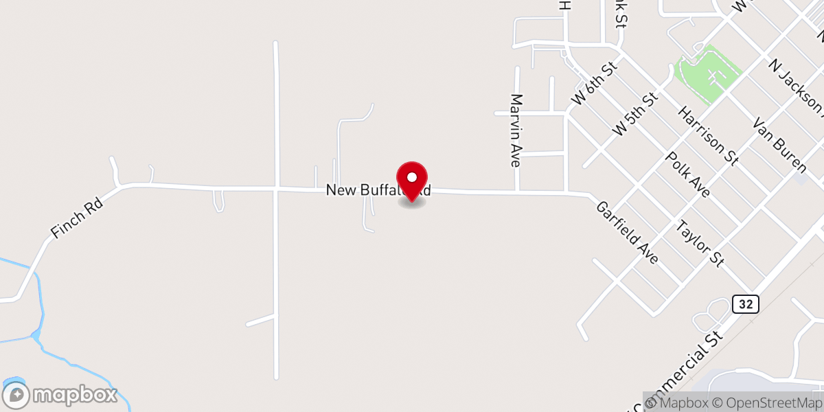 Map showing location of West Side Church of God