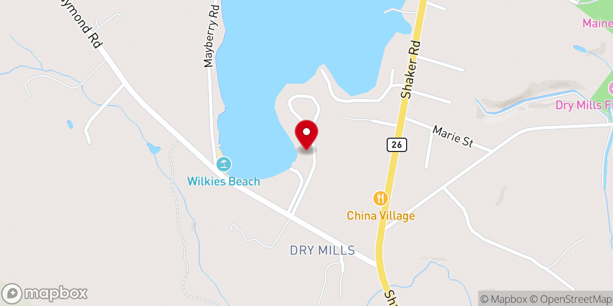 Map showing location of Saint Gregory the Great Church