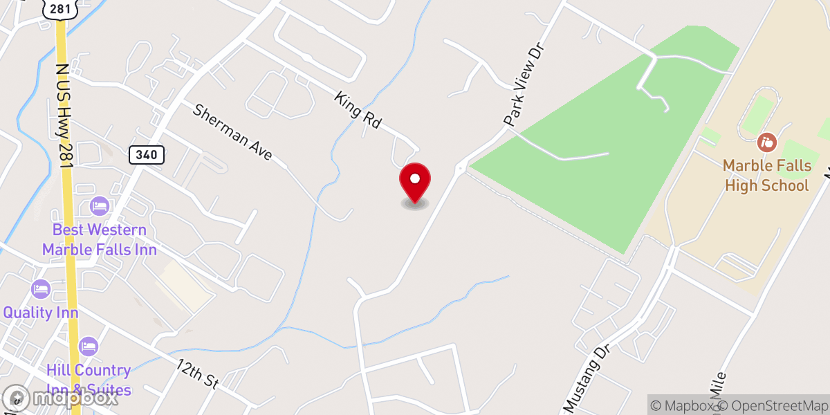 Map showing location of hickory vally missionary church