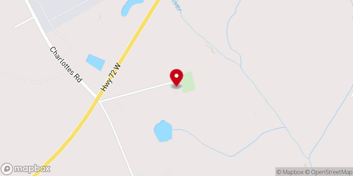 Map showing location of New Bethel AME Chuch