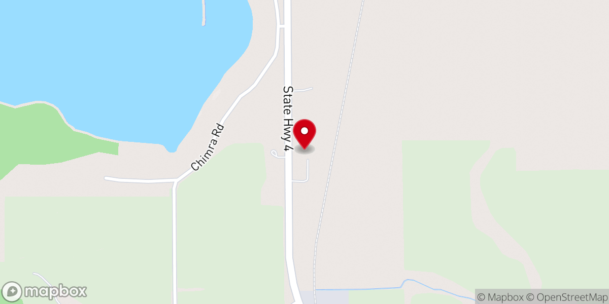 Map showing location of St Thomas Lutheran Church