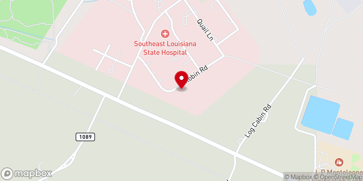 Map showing location of Family Promise of St. Tammany