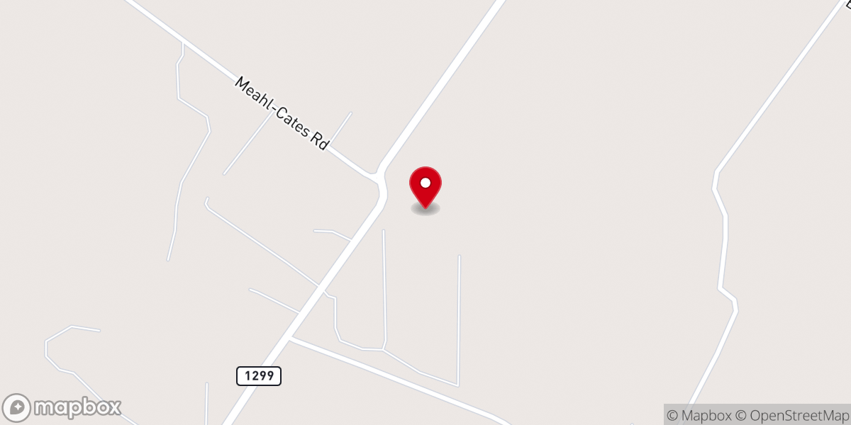 Map showing location of Cherry Hill Church