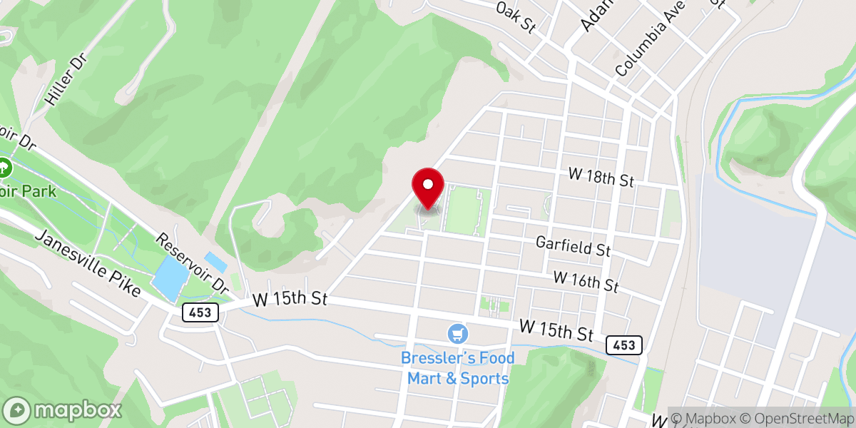Map showing location of Church of the Good Shepherd