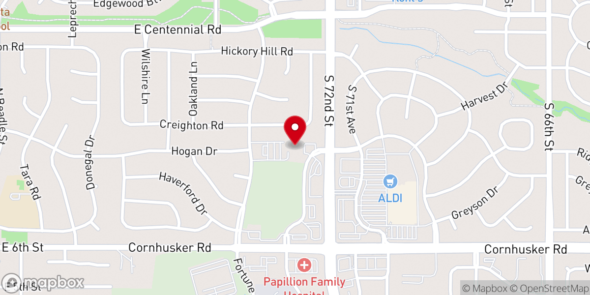 Map showing location of Saint Marthas Episcopal Church